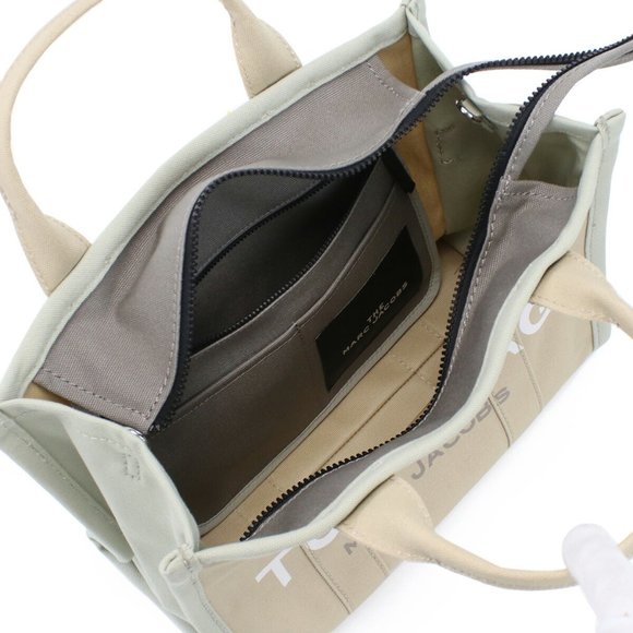 Marc Jacobs Small The Colorblock Tote Bag Cream Model H063M01RE21-261 - Picture 4 of 6